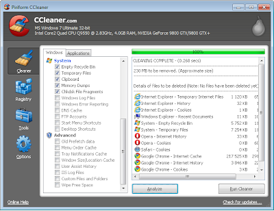 Ccleaner automatically deletes files you add - Free version virus piriform ccleaner professional edition v1 07 236 multilingual macosx incl keymaker core for android video